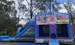 Barbie Jumping Castle with Waterslide