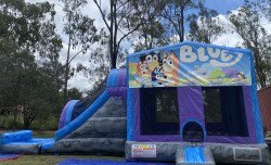 Bluey Jumping Castle with Waterslide