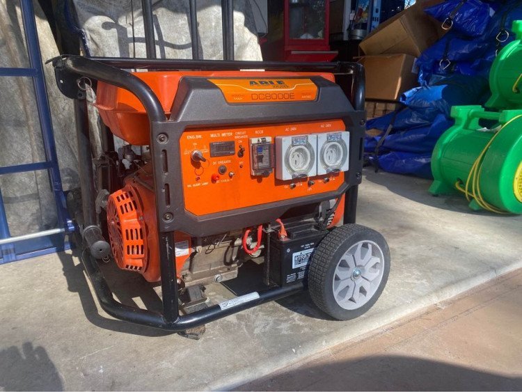 Generator Hire 6-8Kva