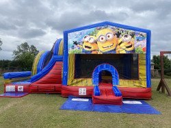 Minions Jumping Castle with Waterslide