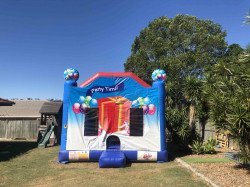 Party Time Banner Jumping Castle c4 combo