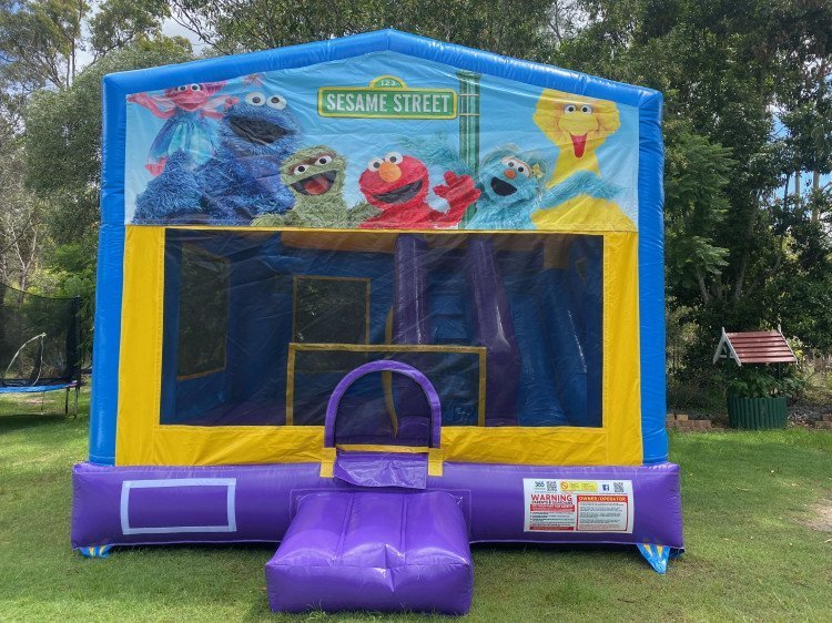 Sesame Street Jumping Castle 4in1 Combo