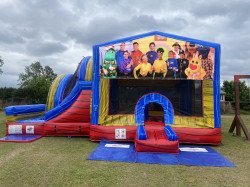 Wiggles Jumping Castle with Waterslide