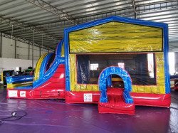 No Theme Jumping Castle with Waterslide