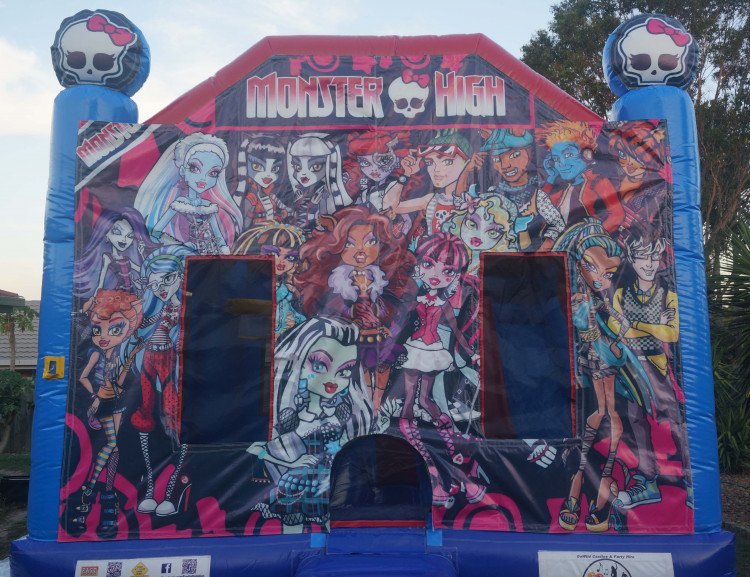 Monster High Banner Jumping Castle c4 combo