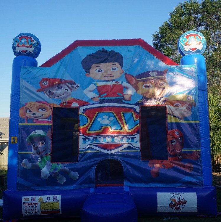 Paw Patrol Banner Jumping Castle c4 combo