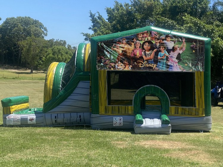 Encanto Jumping Castle with External Dry Slide