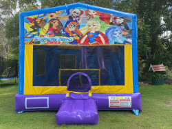 Superhero Girls Jumping Castle 4in1 Combo