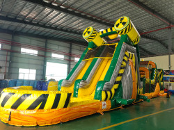 Nuclear Escape Obstacle Course with Dry Slide