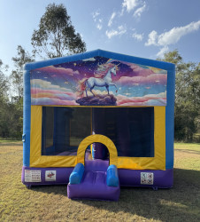 Unicorn Jumping Castle 4in1 Combo