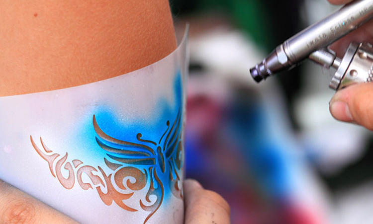 Airbrush Face painting & temporary Tatto