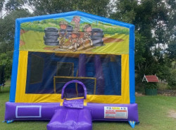 Army Jumping Castle 4in1 Combo