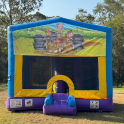 Army Jumping Castle 4in1 Combo