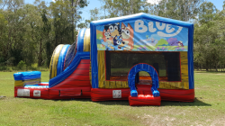 Bluey Jumping Castle with Waterslide