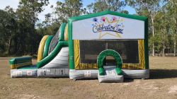 Celebration Time Jumping Castle with External Dry Slide
