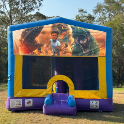 Dinosaur Jumping Castle 4in1 Combo