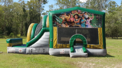 Encanto Jumping Castle with External Dry Slide