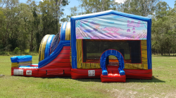 Mermaids Jumping Castle with Waterslide