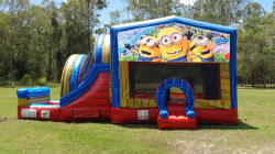 Minions Jumping Castle with Waterslide