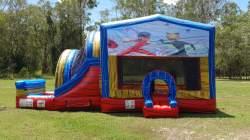Miraculous Jumping Castle with External Dry Slide