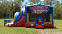 Party Here Jumping Castle with Waterslide