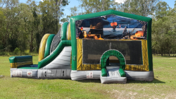 Pirate Jumping Castle with Waterslide