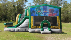 PJ Masks Jumping Castle with Waterslide
