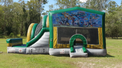 Pokemon Jumping Castle with Waterslide