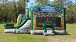 Roblox Jumping Castle with External Dry Slide