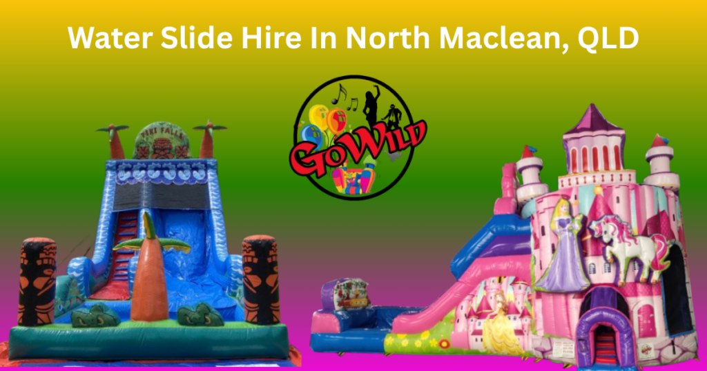 Water Slide Hire In North Maclean, QLD - GoWild Castles & Party Hire