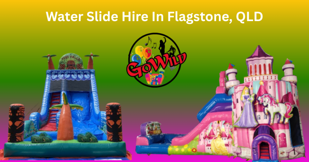 Water Slide Hire In Flagstone, QLD - GoWild Castles And Party Hire